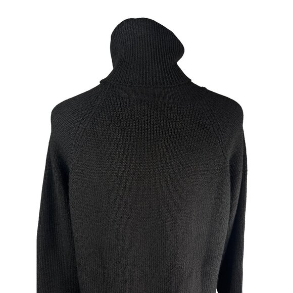 Black Turtleneck Sweater Dress XL PrettyLittleThing Plus NWT - Picture 7 of 11
